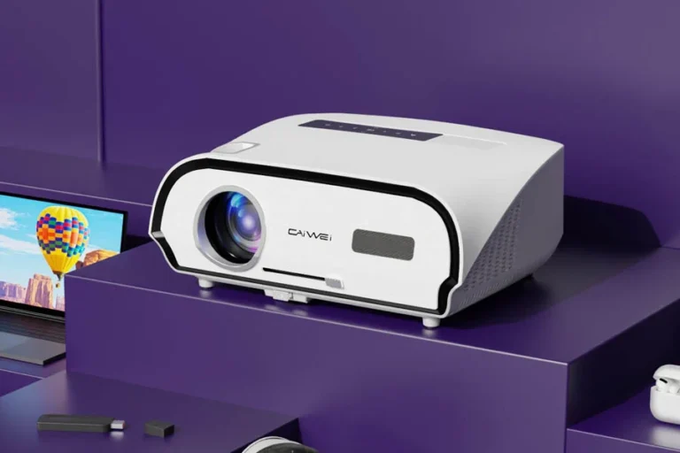 projector in apartment